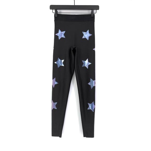 ULTRACOR Star Knockout Ultra High Leggings Black Iridescent Blue S - Picture 1 of 9